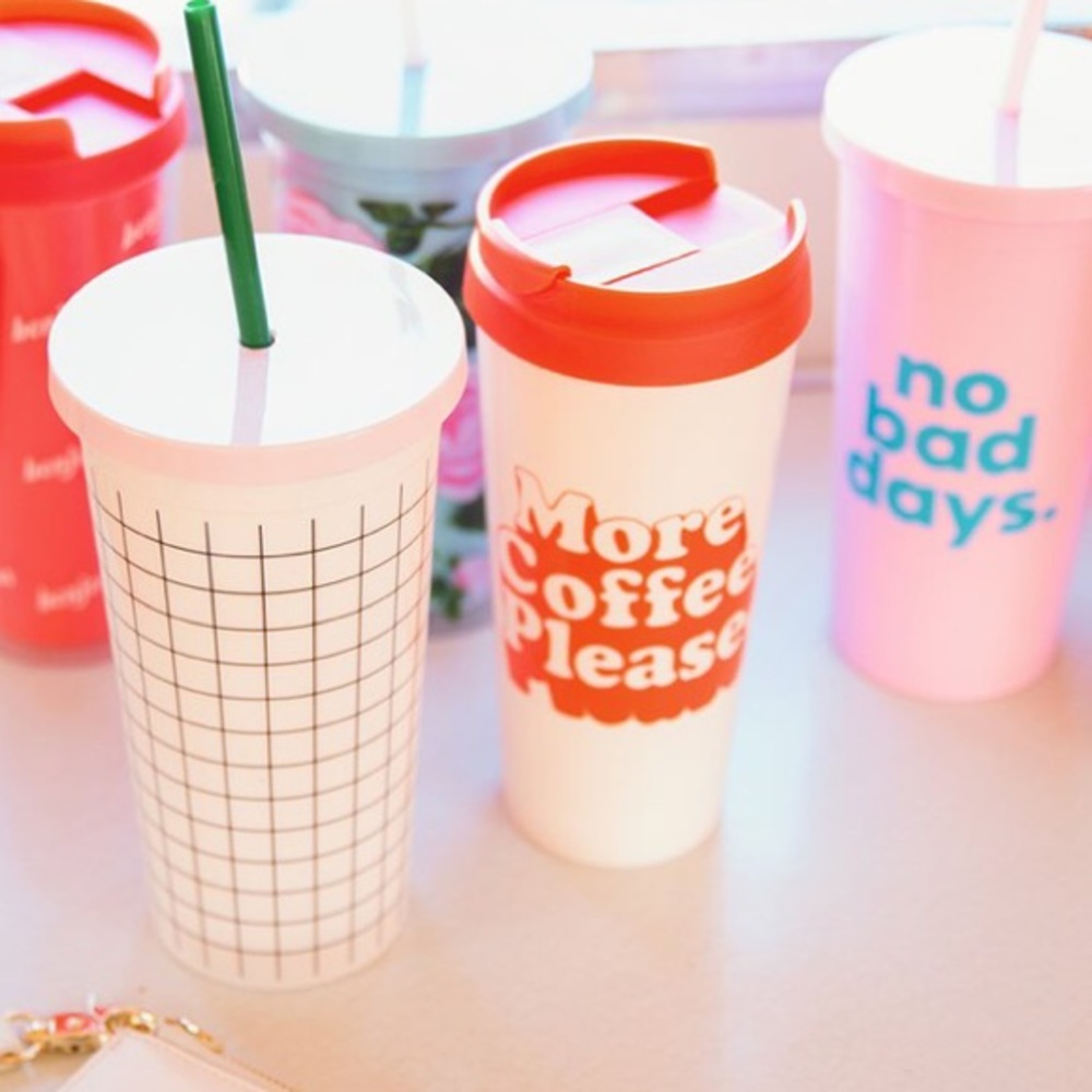 NWT⭐️ Ban.do More Coffee Please Thermal Mug - Picture 4 of 6